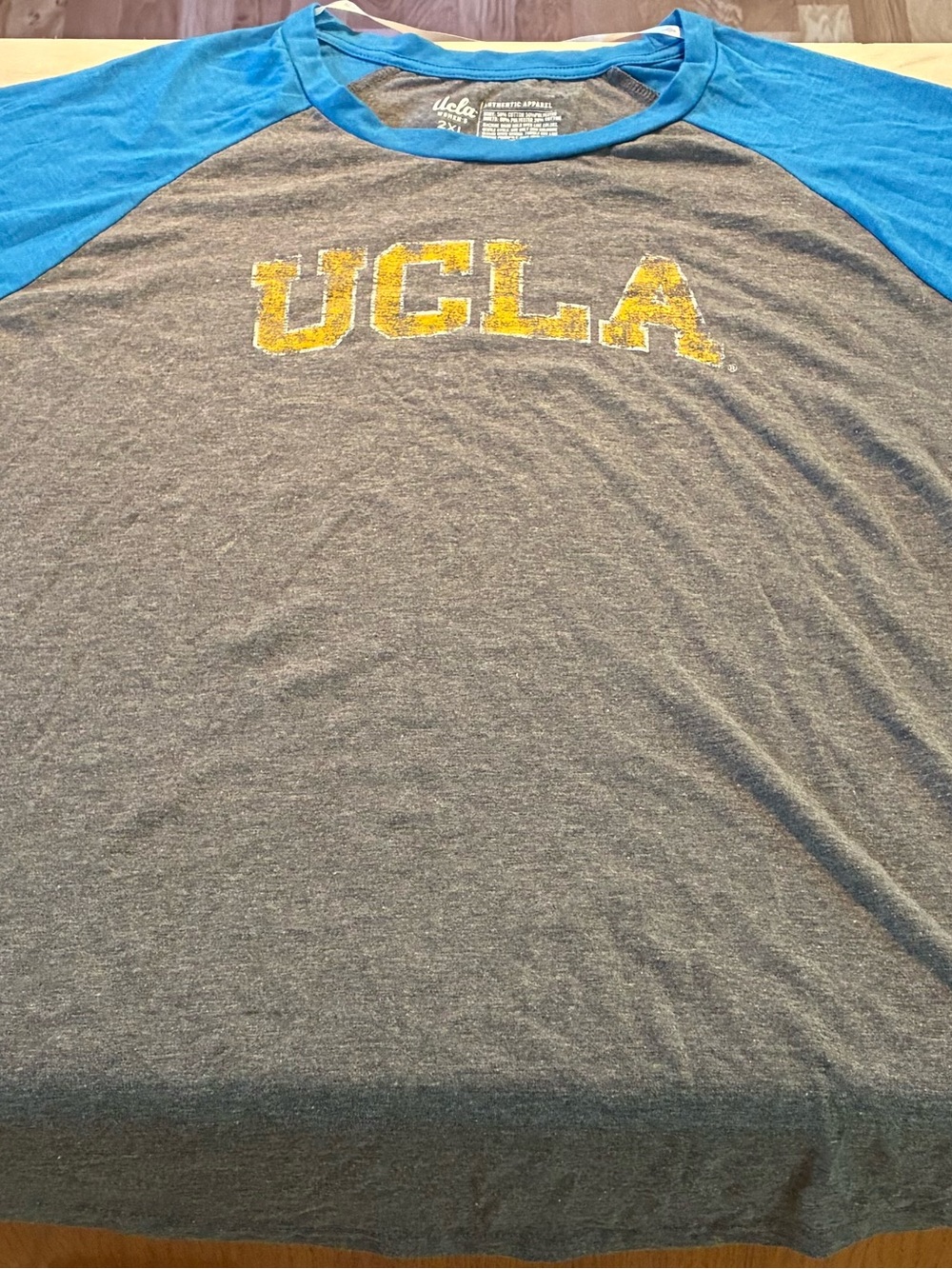 UCLA Bruins NCAA Women’s 3/4-Sleeve Tee Size 2XL NWOT